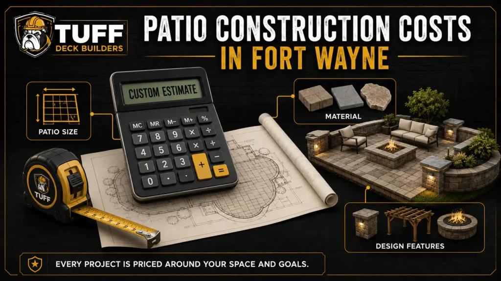 patio cost tuff deck builders