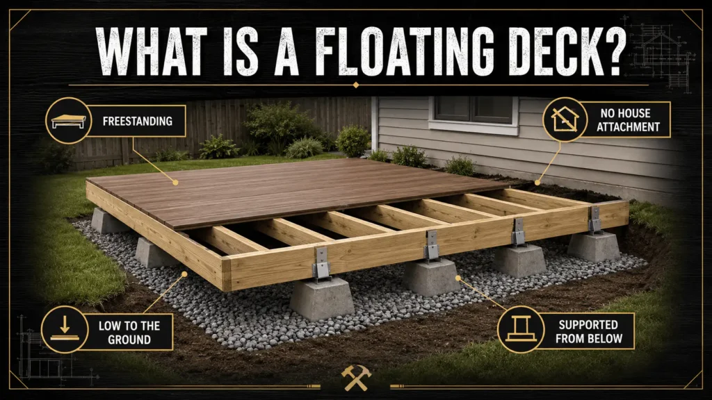 What Is A Floating Deck