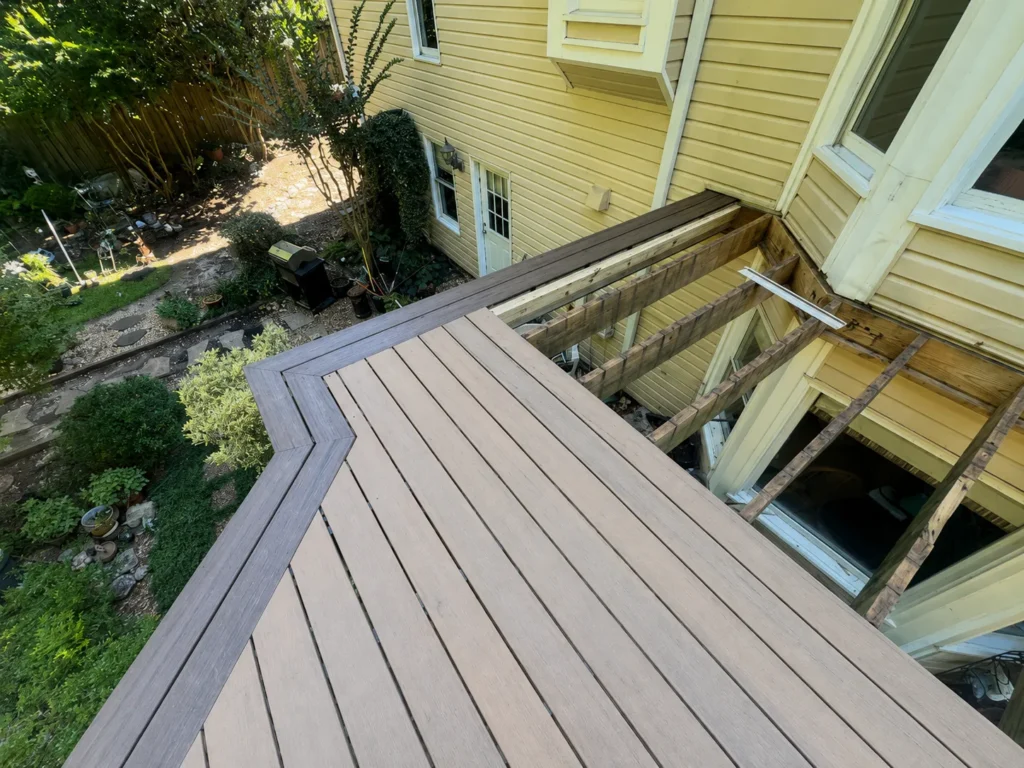 Recent composite outdoor living project in Fort Wayne