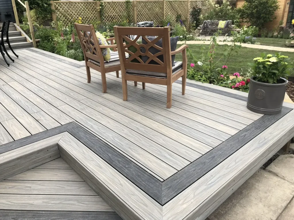 Custom floating deck by Tuff Deck Builders Fort Wayne