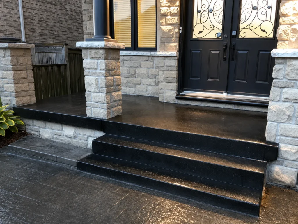 Outdoor porch project completed near Fort Wayne