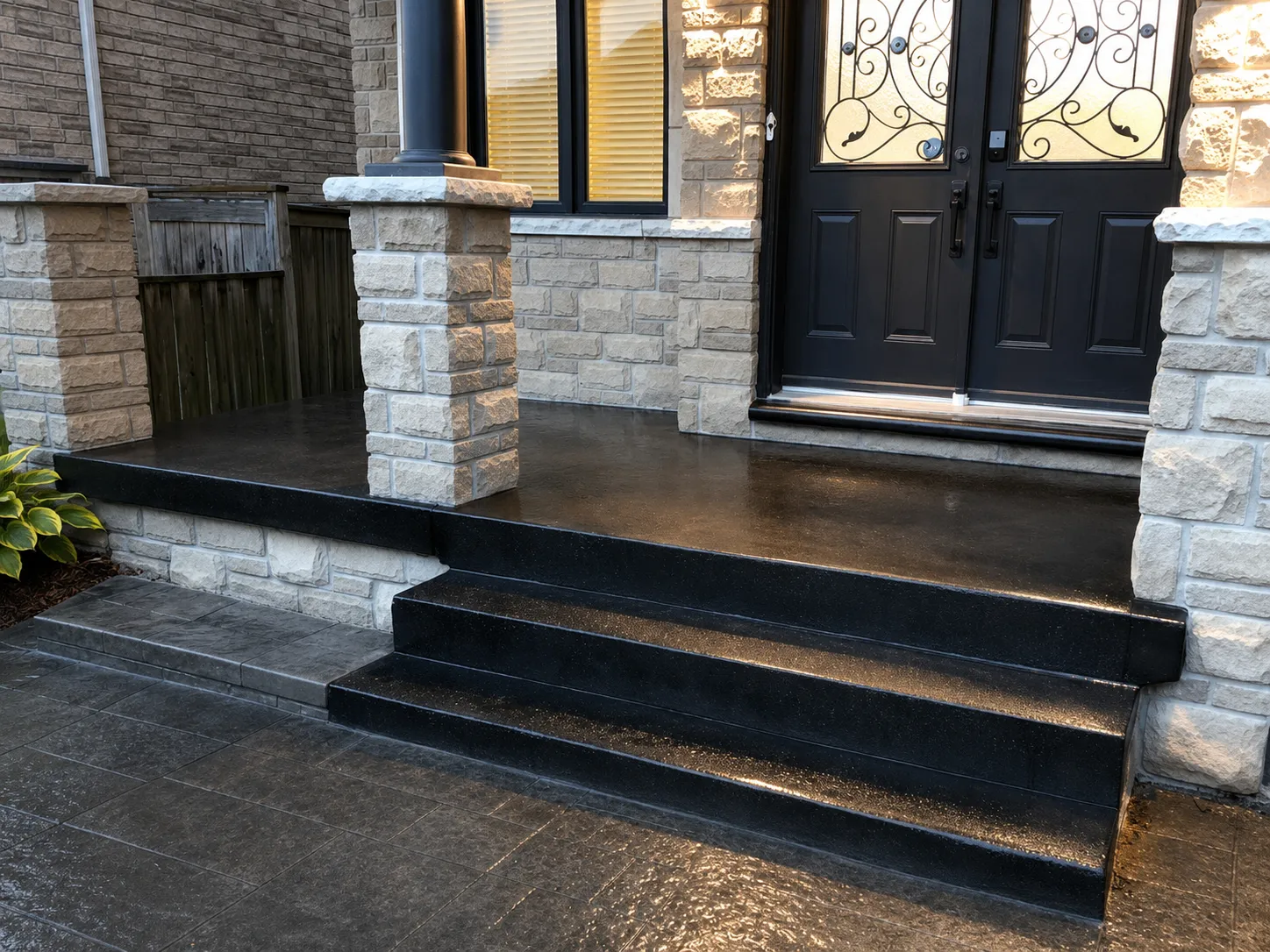 Outdoor porch project completed near Fort Wayne